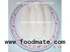 Well trimmed white pangasius fillet (Basa fillet)