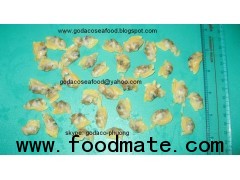 Frozen boiled yellow clam meat, Paphia undulata