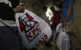 buckets of KFC smuggle