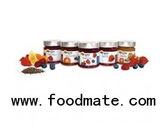 Organic fruit spreads with Chia seeds and Chia oil
