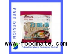 noodle packaging bag custim is available