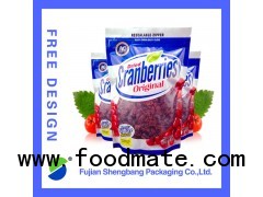 cranberries  packaging bag custim is available