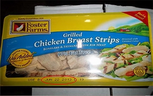 ready-to-eat grilled chicken breast strips