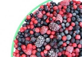mixed frozen berries