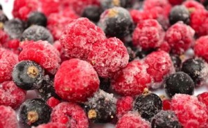 frozen berries