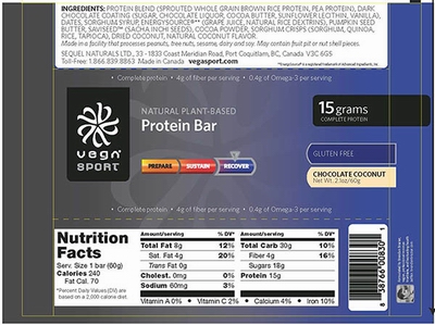 nutrition bar