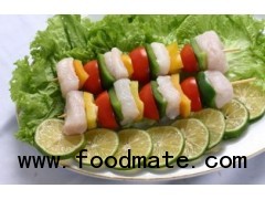 Pangasius skewer