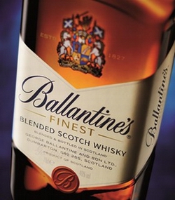 Ballantine’s Finest Scotch whiskey