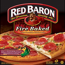 Red Baron frozen pizza