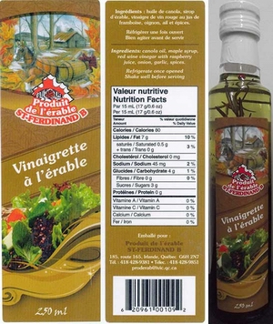 Produit de l'érable St-Ferdinand B