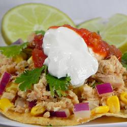 Tuna Lime Tostadas