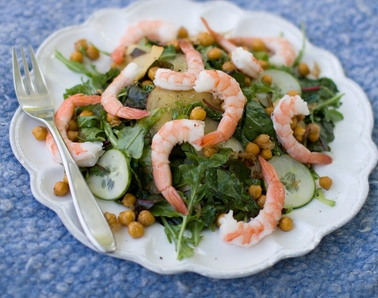 Chickpea and Nectarine Salad