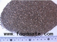 Black conventional chia grains