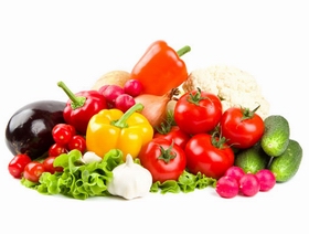 vegetables and fruits