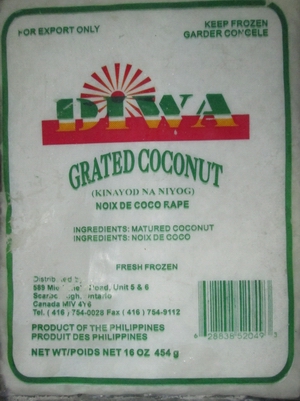 Grated Coconut