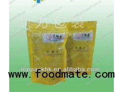 New arrival stand up tea pouches with zipper /plastic pouch PET/PE