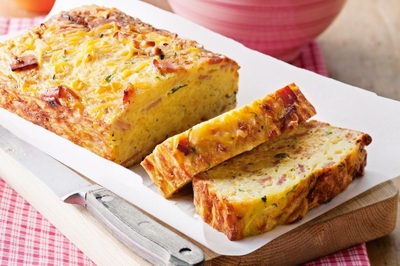 corn and bacon loaf