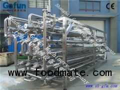 Tube in tube sterilizer