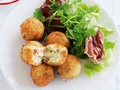 Bacon and cheese croquettes