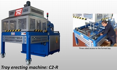 Tray erecting machine C2-R