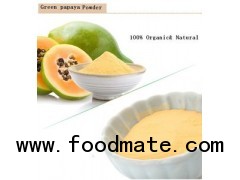 100% Organic Natural Green Papaya Powder