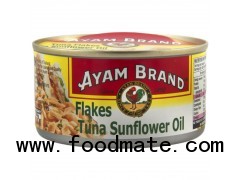 Ayam Tuna Flakes In Sunflower Oil 185 gm