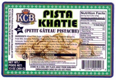 KCB brand Pista Khatie