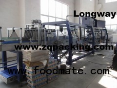 high speed shrinkage package machine for bottling water ,shrink packer