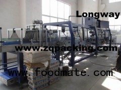 Tray package machine for can ,Shrink Wrapper for can juice