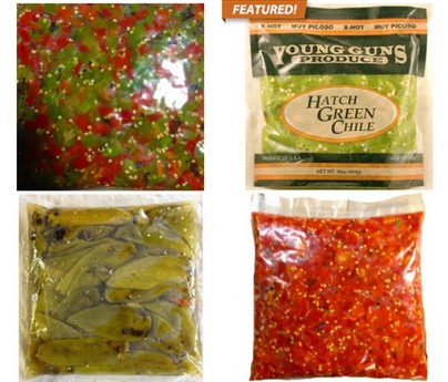frozen Mexican chile products