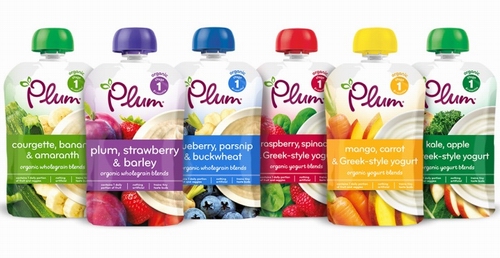 Plum Stage 1 Baby Food Pouches