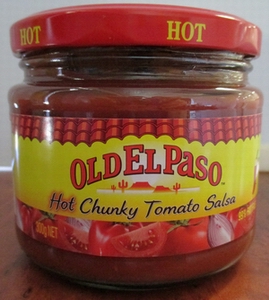 Old El Paso Hot chunky Tomato Salsa