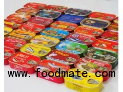 Tuna  and  Sardines  canned