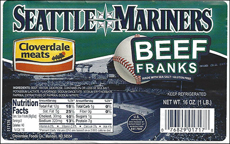 Seattle Mariners Beef Franks