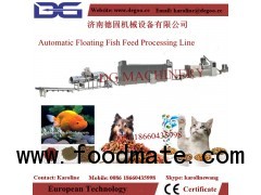 automatic floating and sinking fish feed machine processing line equipment