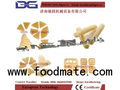 automatic 3d and 2d snack pellet snack pallet machine processing line