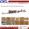 Automatic textured vegetable soy bean protein fiber protein extruder machine production line