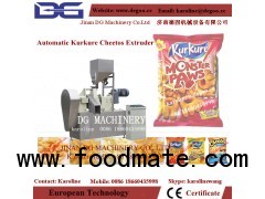 Automatic cheetos kurkure corn curl nik naks snack food extruder machine production line