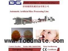 automatic reconstitute extruded artificial rice machine production line