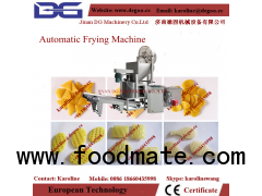 automatic chip bugle salad snack food fryer machine