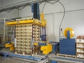 Automatic solution for strapping and corner application