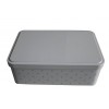 Rectangular Cookie Tin with Hinge