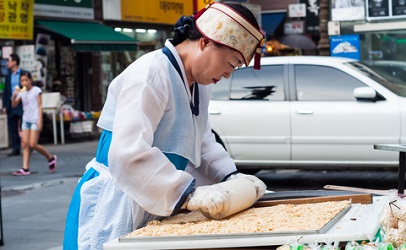 Korean rice cakes