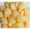 Frozen potato chunks