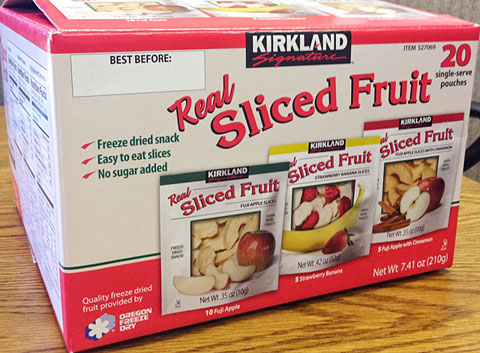 Kirkland Signature Real Sliced Fruit