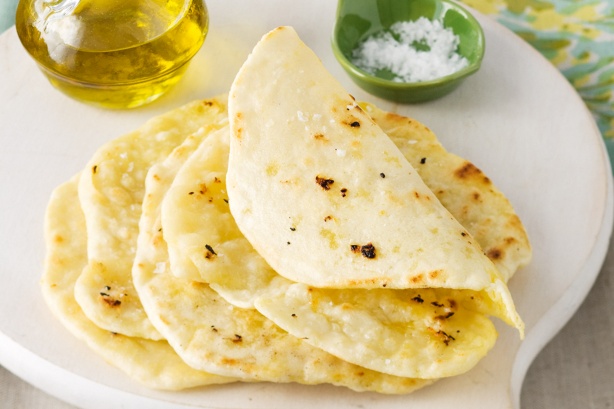 garlic flat bread