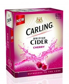 Carling British Cider Cherry