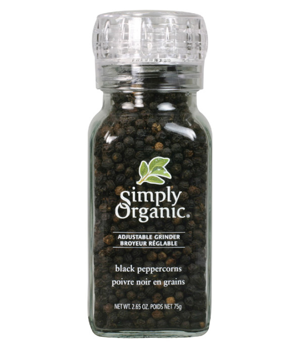 black peppercorns