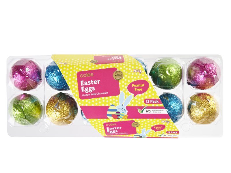 Coles Easter Eggs