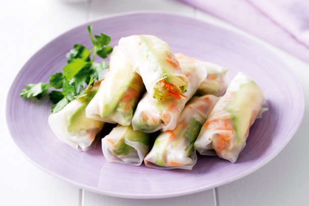 rice-paper rolls